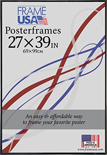 27x39 Foamcore Poster Frame Black