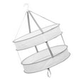 thumbnail image 3 of Percha de malla plegable de 2 niveles para secar ropa, calcetines, toallas y sujetadores., 3 of 6