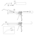 thumbnail image 4 of Boquilla de plástico Albion Engineering 935-1 para cartuchos de 400 ml, 4 of 6