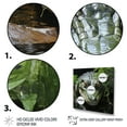 thumbnail image 3 of Designart "Crocodile Waters Keeper" Animals Floater Framed Wall Art Living Room, 3 of 7