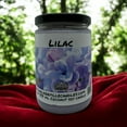thumbnail image 3 of Lilac Vegan Coconut Soy 12 oz/ 355 ml Candle Hand-poured, Eco-friendly, Clean Burning, Floral, 3 of 5