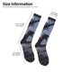 thumbnail image 2 of Fotbe Black And Blue Lightning Dragon Calcetas Divertidas Estampadas para Hombre y Mujer, Calcetas de Algodón hasta la Rodilla para Caminar, Correr, Enfermería y Embarazo, 2 of 6