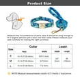 thumbnail image 5 of Didog Personalized Dog Collar and Leash set Pet Name ID Number Engraved Soft Padded Nylon, 5 of 6