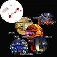 thumbnail image 4 of Novelty 2M 20LED Button Battery Powered Heart Shape String Light Party Festival Wedding Party Decoration String Light, 4 of 8