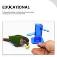 thumbnail image 3 of PARROT entrenamiento de juguete para pájaros de alimentación de pájaro de plato de pájaro jugador de inteligencia de loro entrenador de inteligencia, 3 of 5