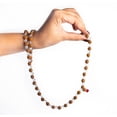thumbnail image 2 of Wonder Care Rudraksh Mala-5face- Himalayan Rudraksha Seeds Ornament Rosary Japa Mala Necklace Mala Beads, 2 of 4