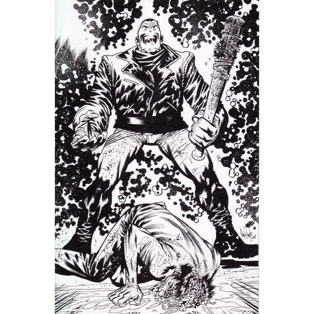 Image Comics The Walking Dead 100 Black White Virgin 15th Anniversary Cover Walmart Com Walmart Com