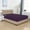 Purple, variant on Elegant Comfort Single Fitted Sheet, Smart and Deep Pocket 18 inch Polyester, Full Royal Blue