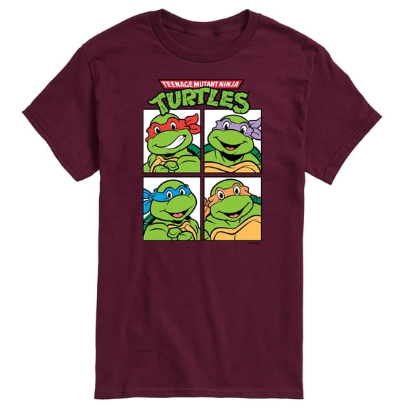 Teenage Mutant Ninja Turtles - Character Blocks Short Sleeve Graphic T-Shirt