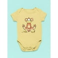 thumbnail image 3 of Monkey Sitting With Bananas Bodysuit Infant -Image by Shutterstock,  6 Months, 3 of 4