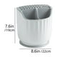 thumbnail image 3 of Estantes De Plástico Estante giratorio para cuchillos de cocina, con jaula para palillos y caja para cucharas, para encimera con escurridor, 1 unidad Yulucky, 3 of 9