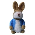 thumbnail image 1 of Wool Felt Rabbit With Balloons Easter Decorations Hanging Bunny, 1 of 8