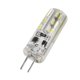thumbnail image 4 of 5 uds G4 DC12V 3014 cuentas LED de cristal lámparas de luz para el hogar bombilla de ahorro de energía blanco frío 24LED 1,5 W, 4 of 6