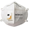 thumbnail image 3 of 5 máscara protectora respirable al aire libre usable KN95 de la mascarilla de la mascarilla del adulto 3M de las PC con la válvula de respiración, 3 of 5