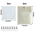 thumbnail image 2 of Mosiee 8 Pcs Sacs de Sable pour Rideaux Extérieurs pour Pergola, Draperies, Cabane, Gazebo, 2 of 7