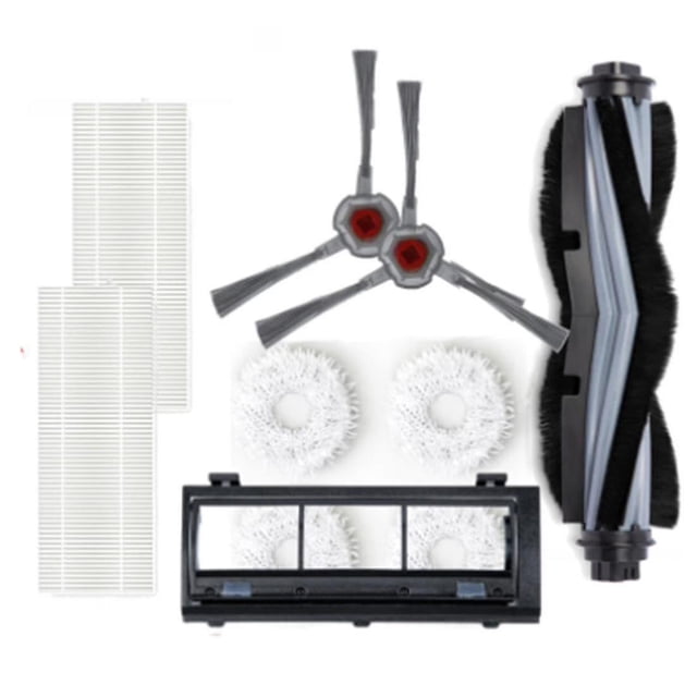 For Yeedi Mop Station With Side Brush Main Brush Dust Box Filter