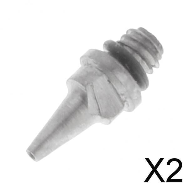 Juego de Herramientas Profesionales para Aerografía Perfecl 2 Piezas Boquilla de Acero Inoxidable