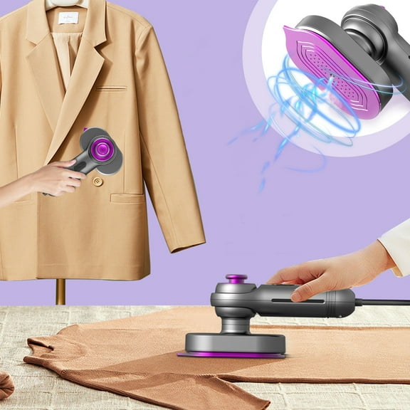 XIAOLE Upgrade Portable Mini Ironing Machine, Rotatable Handheld Steam Iron, Quick Heating,60mlcapacity,Foldable Travel Ironing Machine,For Fabric Clothes For Home And Travel