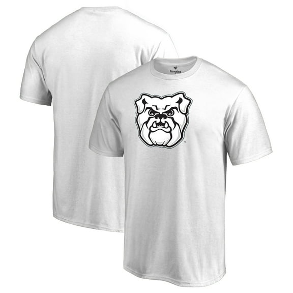 Men's White Butler Bulldogs Primary Team Logo T-Shirt