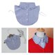 thumbnail image 2 of Moda señoras falso color gargantilla collar desmontable Peter Pan solapa camisa falso A rayas Hugo Collar falso de algodón para mujer, 2 of 7