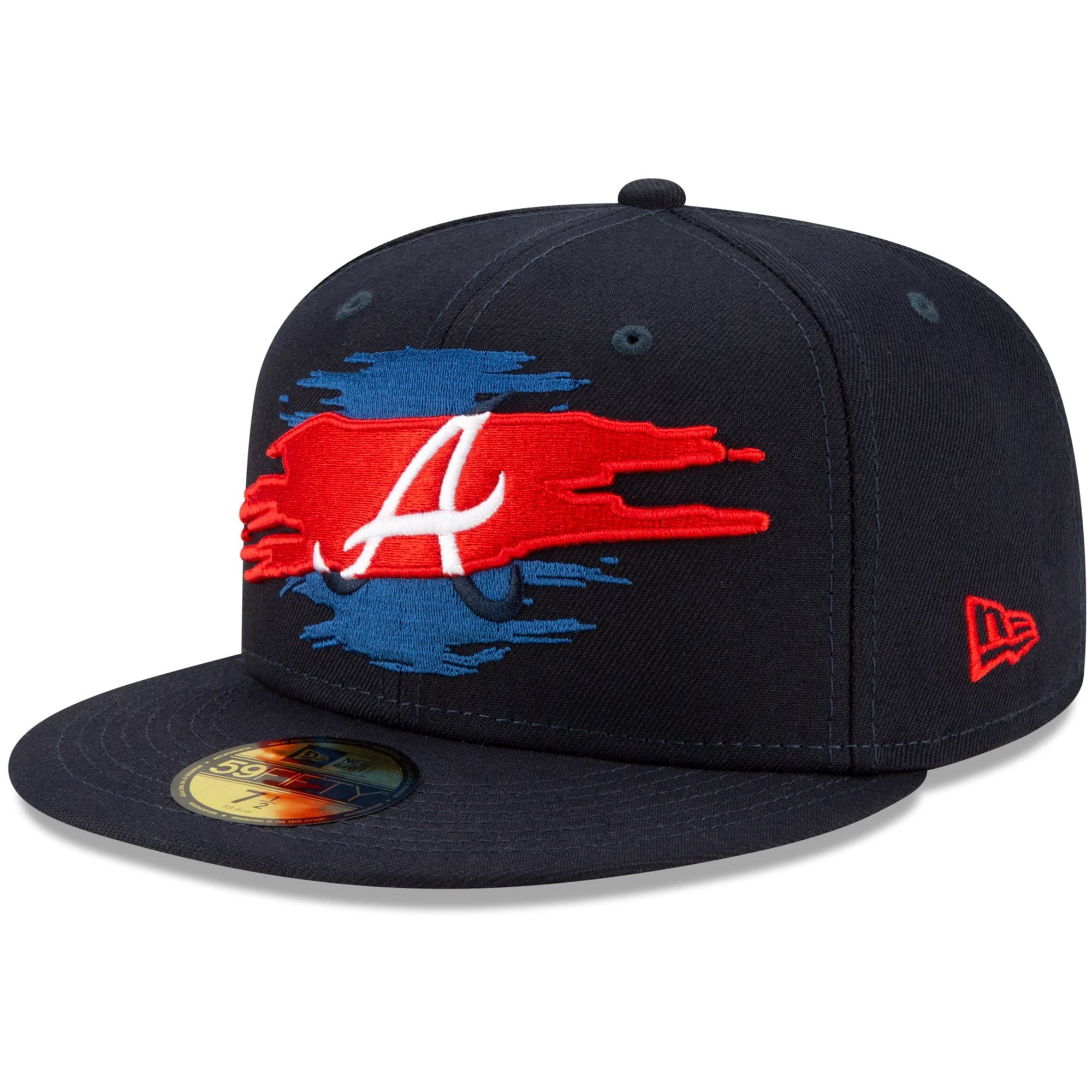 Men's New Era Navy Atlanta Braves Logo 
