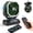 Green - Turn Your Head, variant on 20000mAh Camping Fan With LED Light, 4 Wind Speeds Brushless Motor, 180° Oscillation Portable Outdoor Fan, 22-26 Hours Long Battery Life, Desk Fan For Camping, Hiking, Picnic And Emergency Use