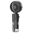 thumbnail image 1 of Portable Hand Fan With Mist Spray Handheld Fan With Transparent Tank Water Replenisher Foldable Fan Portable Hand Standing Up Quiet Lightweight For Travel, 1 of 9