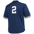 thumbnail image 3 of Men's Mitchell & Ness Derek Jeter Navy New York Yankees Big & Tall Batting Practice Replica Player Jersey, 3 of 3