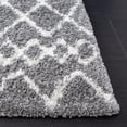 thumbnail image 3 of SAFAVIEH Berber Lula Distressed Shag Area Rug, Gray/Ivory, 8' x 10', 3 of 11