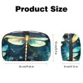 thumbnail image 5 of Dragonfly Travel Organizer Cable Wire Cord and Cable Charger Bag Waterproof Oxford Cloth Electronic Accessories Storage Case 5.9x9.44x3.14 in, 5 of 6