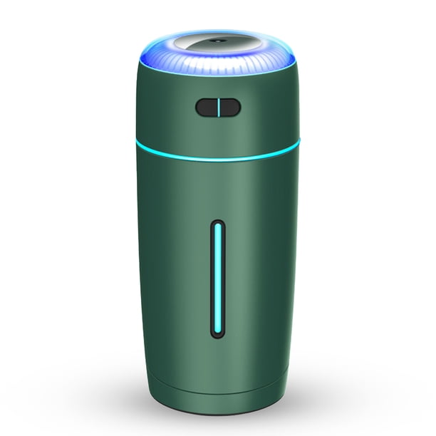 Humidificador USB, escritorio ajustable, mesita de noche, difusor de aire, dormitorio infantil, ambientador de niebla, viaje, cuidado Personal Accesorios para electrodomésticos Verde oscuro Bearachild HA059977-01B