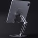 thumbnail image 4 of Cell Phone Stand Multi Angle Foldable Phone Stand for Desk for Case Friendly Phone Holder for 5-14' Smartphone Tablet Silver, 4 of 4