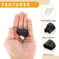 thumbnail image 4 of Conector de sensor de presión de aire de admisión de 4 pines Unique Bargains para Nissan, 4 of 6