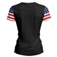 thumbnail image 5 of 250th Anniversary Printed Women Shirts Casual 250 Years Of Freedom T Shirt Short Sleeve Tshirts Patriotic Tops, 5 of 5