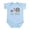 Sky Blue, variant on CafePress - Lil Bro Elephant Matching Siblings Body Suit - Baby Light Bodysuit, Size Newborn - 24 Months
