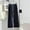Dark Gray, variant on Women's Corduroy Pants Elastic Drawstring Pajama Bottoms Warm Sleepwear with Pockets Winter Home Casual Everyday Pantalones de Pijama