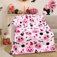 thumbnail image 4 of Throw Blanket Super Soft Cozy and Plush for Couch and Chair Halloween Blankets and Throws Pumpkin Spider Ghost Blanket, 4 of 10