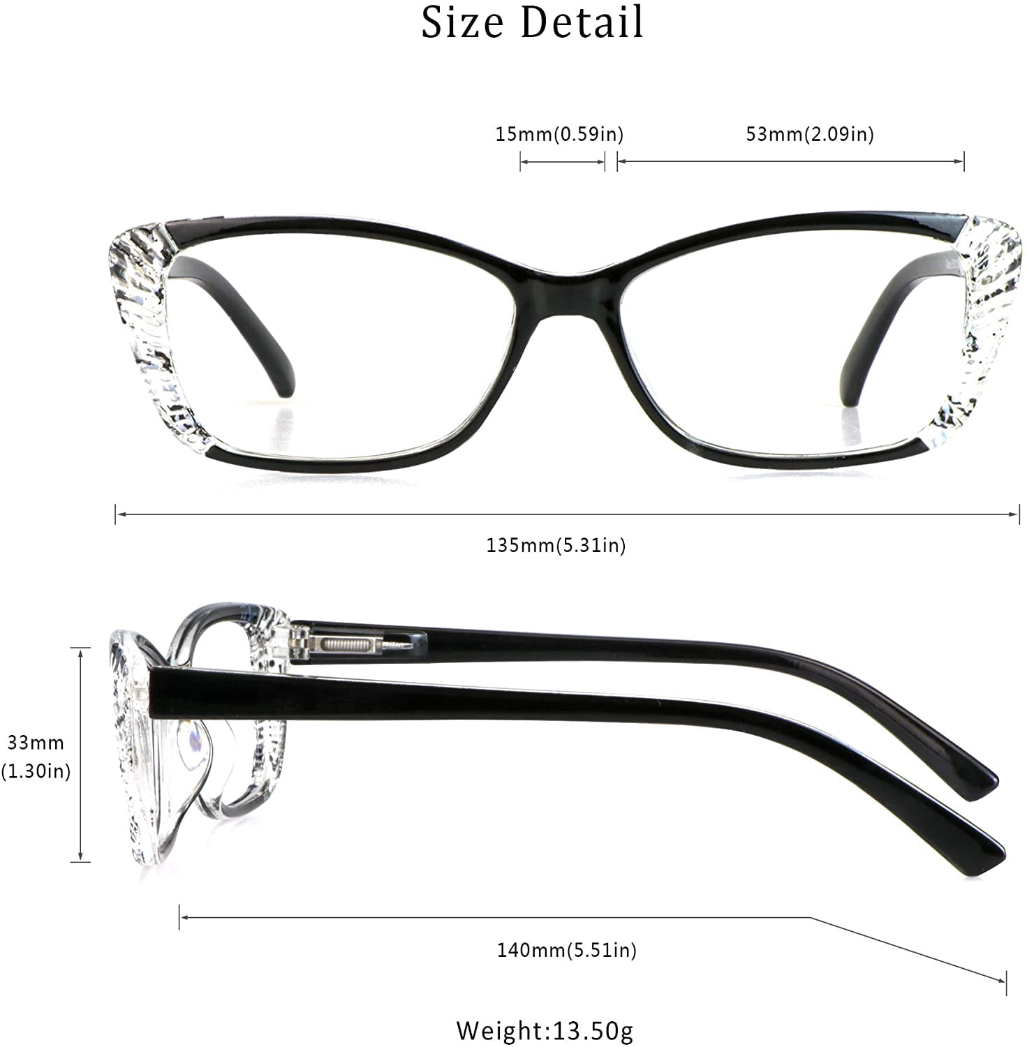 5 Pairs Reading Glasses, Blue Light Blocking Glasses, Computer Reading Glasses for Women and Men, Fashion Rectangle Eyewear Frame(5 colors, +1.25 Magnification)