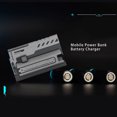 thumbnail image 3 of Portable Power Bank Compatible with Charger Case, for IOS, Galaxy, Earphones, Tablets, BT Devices Strong Compatibility, 75% Conversion Efficiency, Fireproof Shells, 3 of 7