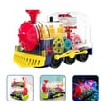 thumbnail image 2 of Omnidirectional Train Model With Music Train Toy Children Imitation Train Simulation Train for Kids, 2 of 8