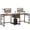 Brown, variant on Fnova 79" Extra Long Double Desk for 2 People, Computer Desk with Drawers & Storage Shelves, Home Office Desk Writing Study Table for Home Office, Study Room, Bedroom, Living Room