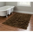 thumbnail image 6 of Linon  Flokati Wool Thick Area Rug Cocoa 8' x 10' Handmade 8' x 10' Kitchen,Entryway,Living Room N/A Rectangle Shag,Modern & Contemporary, 6 of 6