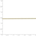 thumbnail image 5 of Real 14kt Yellow Gold .9mm Diamond Cut Round Open Link Cable Chain; 20 inch; for Adults and Teens; for Women and Men, 5 of 5