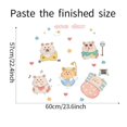 thumbnail image 2 of stickers Muraux De Dcoration De Chambre D'enfant - Hamster Mignon, Stickers Muraux De Dessin Anim, Poster D'art Mural, Stickers D'art Dcoller Et, 2 of 5
