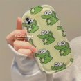 thumbnail image 1 of Funda Compatible Con Samsung A14 A13 A12 A04S A03S A52 A51 A71 A34 A50 A50S A02s A22 A32 A23 A54 A11 De Teléfono De Rana De Dibujos Animados Protectora De Silicona Cojín De Aire, 1 of 4