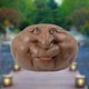thumbnail image 5 of 2 piezas cara arte estatua patio escultura hogar jardín Patio césped flor cama decoraciones Soledad Estatua exterior, 5 of 10