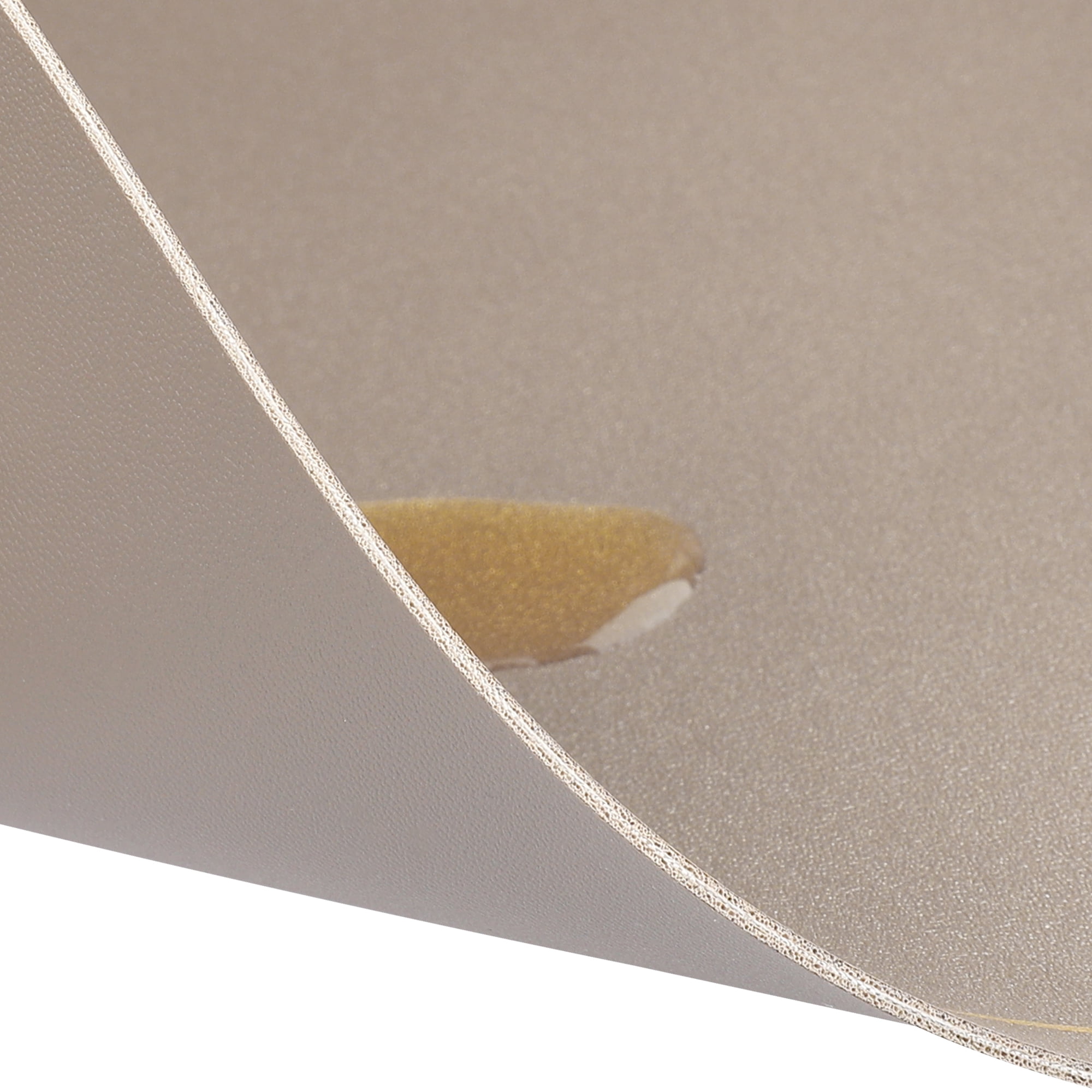 Unique Bargains Set of 6 Heat Resistant Faux Leather Placemats for Kitchen Dining Room Champagne