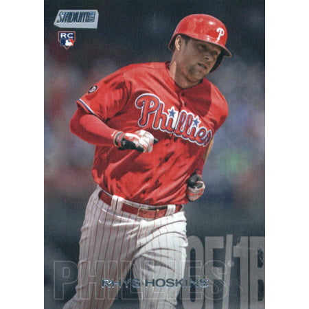 2018 Topps Stadium Club #197 Rhys Hoskins Philadelphia Phillies Rookie Baseball Card - (Best Baseball Stadiums To Visit)