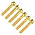 thumbnail image 3 of Wanyifa Titanium Ti M6 x 35 40 45 mm Allen Hex Screw Socket Cap Tapered Bolt,M6X35mm,Gold,6 Pcs, 3 of 5
