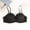 Black, variant on Amidoa Womens Bras Demi-Cup Push-up Beige Underwire Solid Bras Brasieres for Womens L